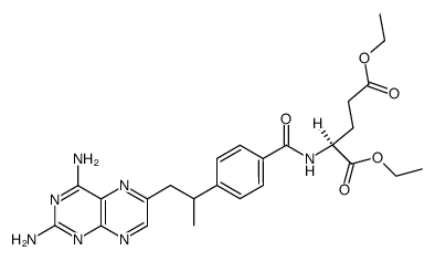 d,L-10-methyl-10-deazaminopterin结构式