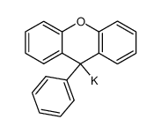 potassium salt of 9-phenylxanthene结构式