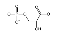 3-Phosphoglyceric acid结构式