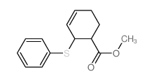 methyl 2-phenylsulfanylcyclohex-3-ene-1-carboxylate Structure