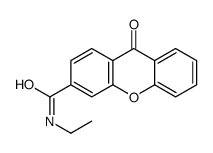 N-ethyl-9-oxoxanthene-3-carboxamide Structure