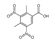 2,4-dimethyl-3,5-dinitrobenzoic acid Structure