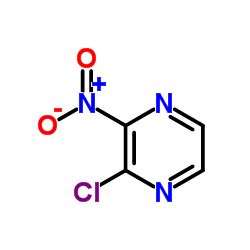 2-Chloro-3-nitropyrazine structure