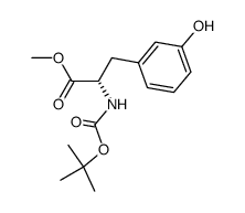 (S)-2-(boc-amino)-3-(3-hydroxyphenyl)propionic acid methyl ester picture