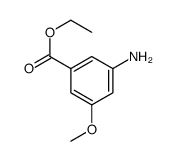 Ethyl 3-amino-5-methoxybenzoate structure