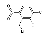 2-(bromomethyl)-3,4-dichloro-1-nitrobenzene Structure