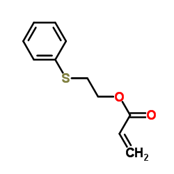 2-苯硫基乙醇丙烯酸结构式