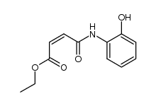 ethyl 3-[(2-hydroxyphenyl)carbamoyl]acrylate结构式