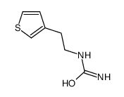 2-thiophen-3-ylethylurea Structure