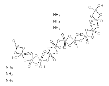 ammonium tungstate Structure