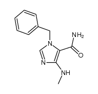 1-benzyl-4-(N-methylamino)-1H-imidazole-5-carboxamide Structure