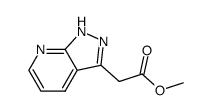 methyl 2-(1H-pyrazolo[3,4-b]pyridin-3-yl)acetate结构式