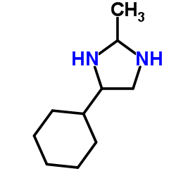 4-Cyclohexyl-2-methylimidazolidine Structure