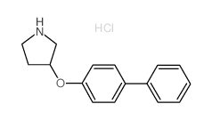 3-([1,1'-Biphenyl]-4-yloxy)pyrrolidine hydrochloride structure