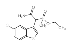 ETHYL (2-AMINO-1-(5-CHLOROBENZO[B]THIOPHEN-3-YL)-2-OXOETHYL)(METHYL)PHOSPHINATE picture