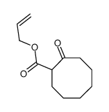 prop-2-enyl 2-oxocyclooctane-1-carboxylate Structure