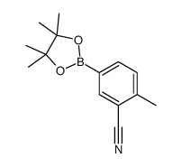 2-methyl-5-(4,4,5,5-tetramethyl-1,3,2-dioxaborolan-2-yl)benzonitrile picture