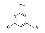 4-amino-6-chloropyridin-2-ol Structure