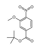 tert-butyl 3-methoxy-4-nitrobenzoate picture