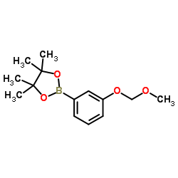 3-(Methoxymethoxy)phenylboronic Acid Pinacol Ester Structure