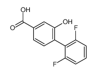 4-(2,6-difluorophenyl)-3-hydroxybenzoic acid Structure