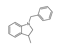 N-benzyl-3-methyl-2,3-dihydro-1H-indole Structure