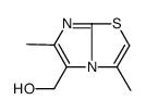 (3,6-dimethylimidazo[2,1-b][1,3]thiazol-5-yl)methanol Structure