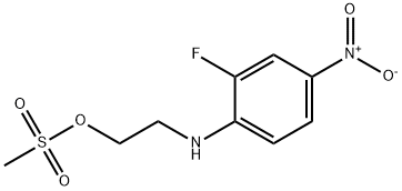 2-((2-fluoro-4-nitrophenyl)amino)ethyl methanesulfonate picture