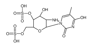 1-thyminylglucosamine-4,6-disulfate picture