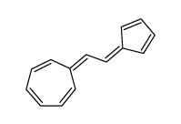 7-[2-(2,4-Cyclopentadien-1-ylidene)ethylidene]-1,3,5-cycloheptatriene structure