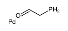 palladium,2-phosphanylacetaldehyde结构式