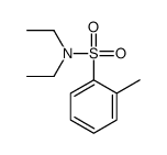 N,N-diethyl-2-methylbenzenesulfonamide Structure