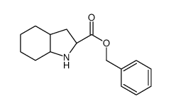 (2S,3aR,7aS)-八氢吲哚-2-羧酸苄酯结构式