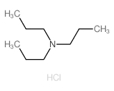 1-Propanamine,N,N-dipropyl-, hydrochloride (1:1)结构式