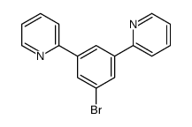 2,2'-(5-溴-1,3-亚苯基)二吡啶结构式