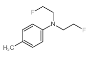 N,N-bis(2-fluoroethyl)-4-methyl-aniline Structure