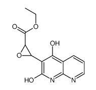 Oxiranecarboxylic acid, 3-(1,2-dihydro-4-hydroxy-2-oxo-1,8-naphthyridin-3-yl)-, ethyl ester (9CI) picture