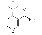 1,2,3,4-TETRAHYDRO-4-(TRIFLUOROMETHYL)PYRIDINE-5-CARBOXAMIDE Structure