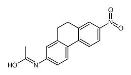 N-(9,10-Dihydro-7-nitrophenanthren-2-yl)acetamide结构式