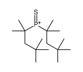 sulfanylidene-bis(2,4,4-trimethylpentan-2-yl)phosphanium Structure