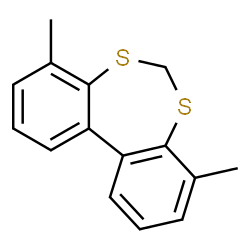 Dibenzod,f1,3dithiepin, 4,8-dimethyl- structure