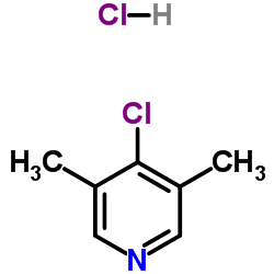 4-CHLORO-3,5-DIMETHYLPYRIDINE structure