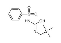 1-(benzenesulfonyl)-3-(trimethylsilylmethyl)urea Structure