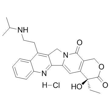 Belotecan hydrochloride(CKD-602) Structure