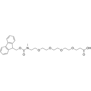 Fmoc-NMe-PEG4-acid picture