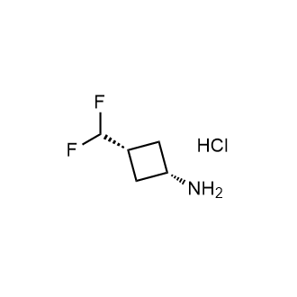 Cis-3-(difluoromethyl)cyclobutanamine;hydrochloride picture