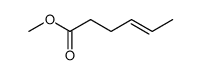 4-Hexenoic acid methyl ester structure