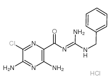 BENZAMIL HYDROCHLORIDE结构式