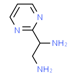 1,2-Ethanediamine, 1-(2-pyrimidinyl)- (9CI)结构式