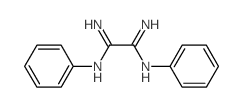 Ethanediimidamide, N1,N2-diphenyl- Structure